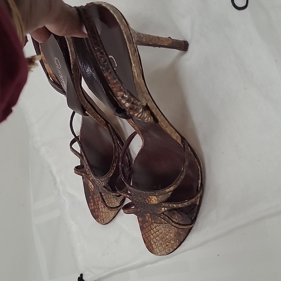 Gunmetal Women's Multi Brown Sandal - Picture 4 of 10